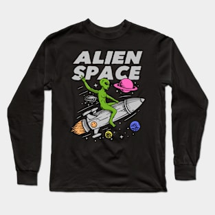 Alien space Long Sleeve T-Shirt